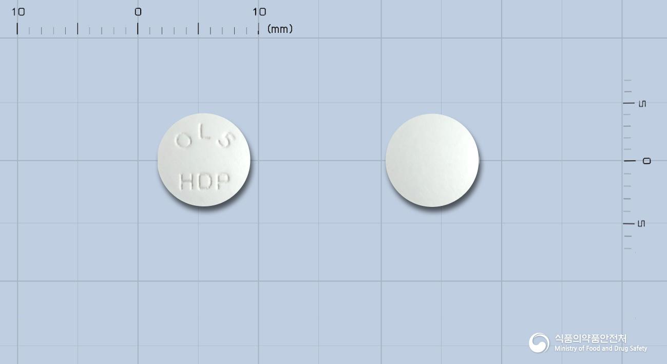 올라핀정5밀리그램(올란자핀)