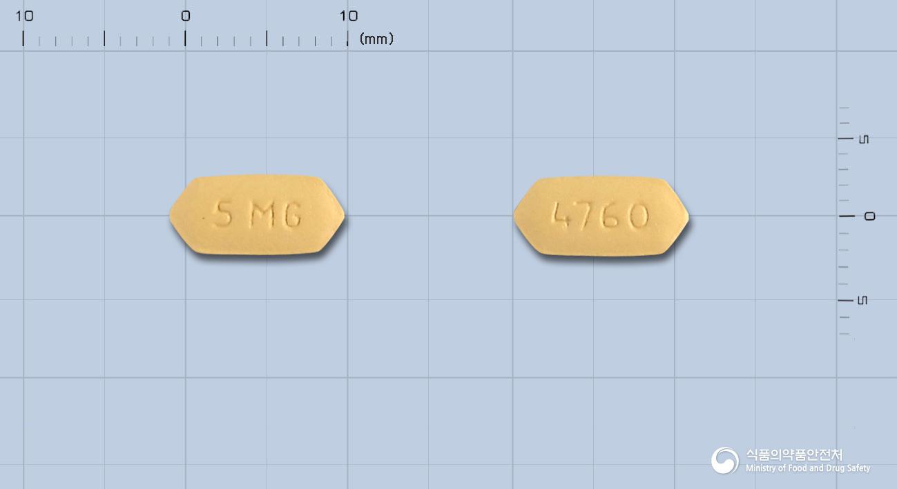 에피언트정5밀리그램(프라수그렐염산염)