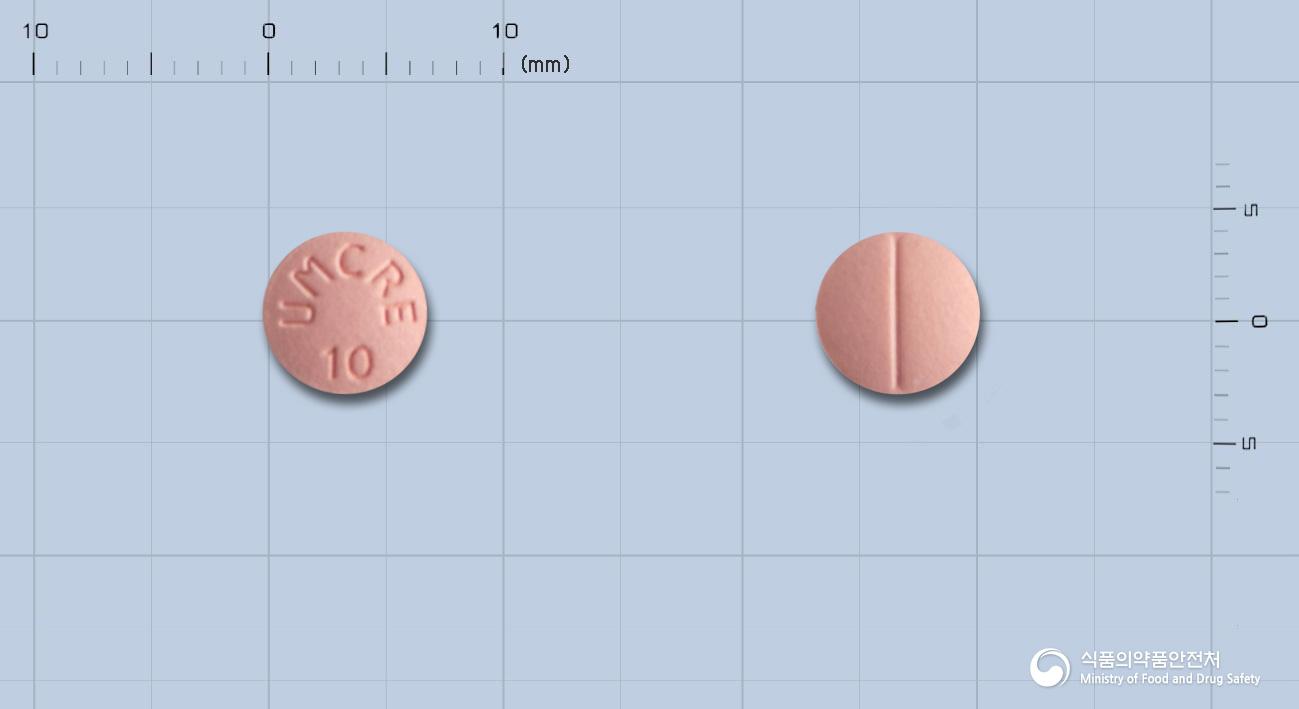 크레토정10밀리그램(로수바스타틴칼슘)
