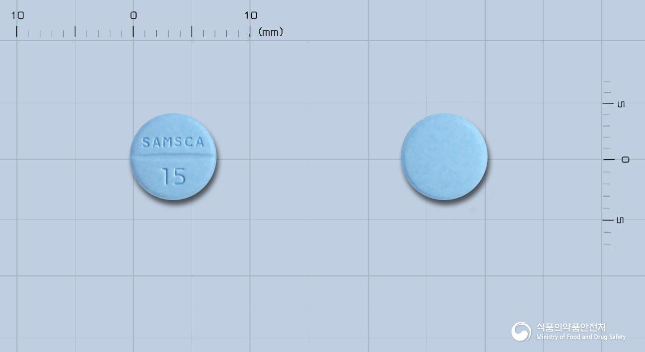 삼스카정15밀리그램(톨밥탄분무건조분말)