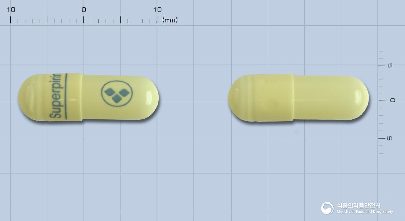 슈퍼피린캡슐75/100밀리그램(클로피도그렐, 아스피린)