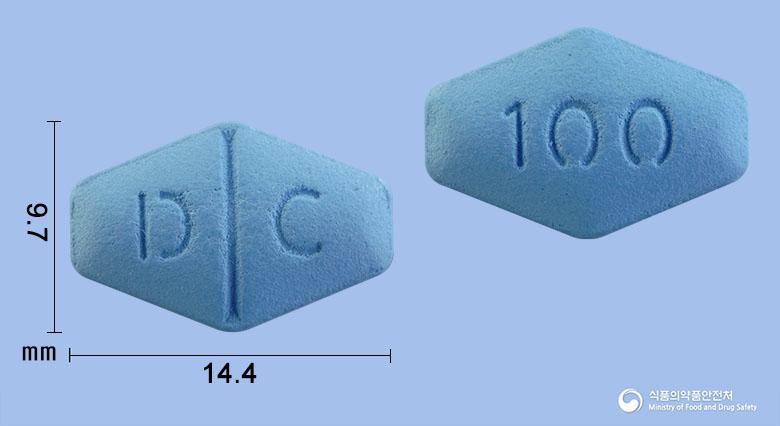 자이그라정100밀리그램(실데나필시트르산염)