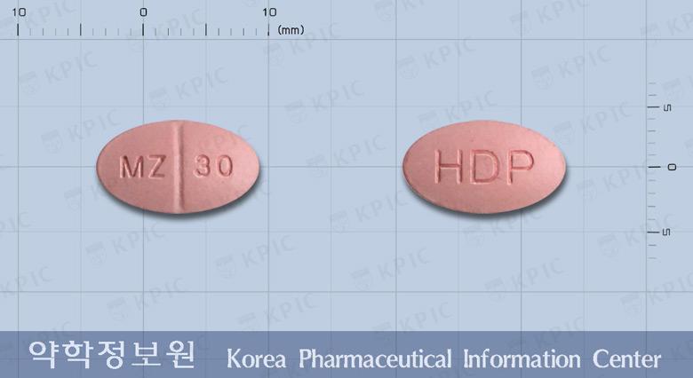 멀타핀정30밀리그램(미르타자핀)