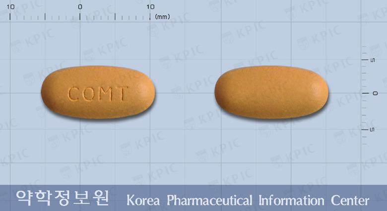 명인엔타카폰정200밀리그램