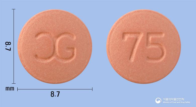 클빅스정75밀리그램(클로피도그렐황산염)