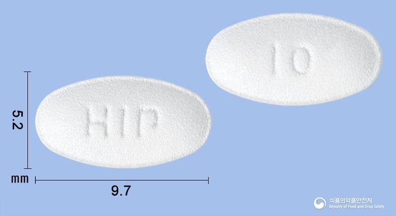 아바틴정10mg(아토르바스타틴칼슘삼수화물)