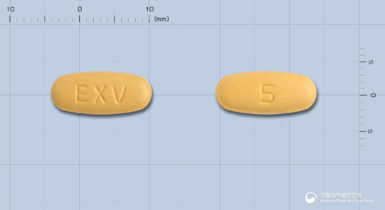 엑스브이정5/160밀리그램