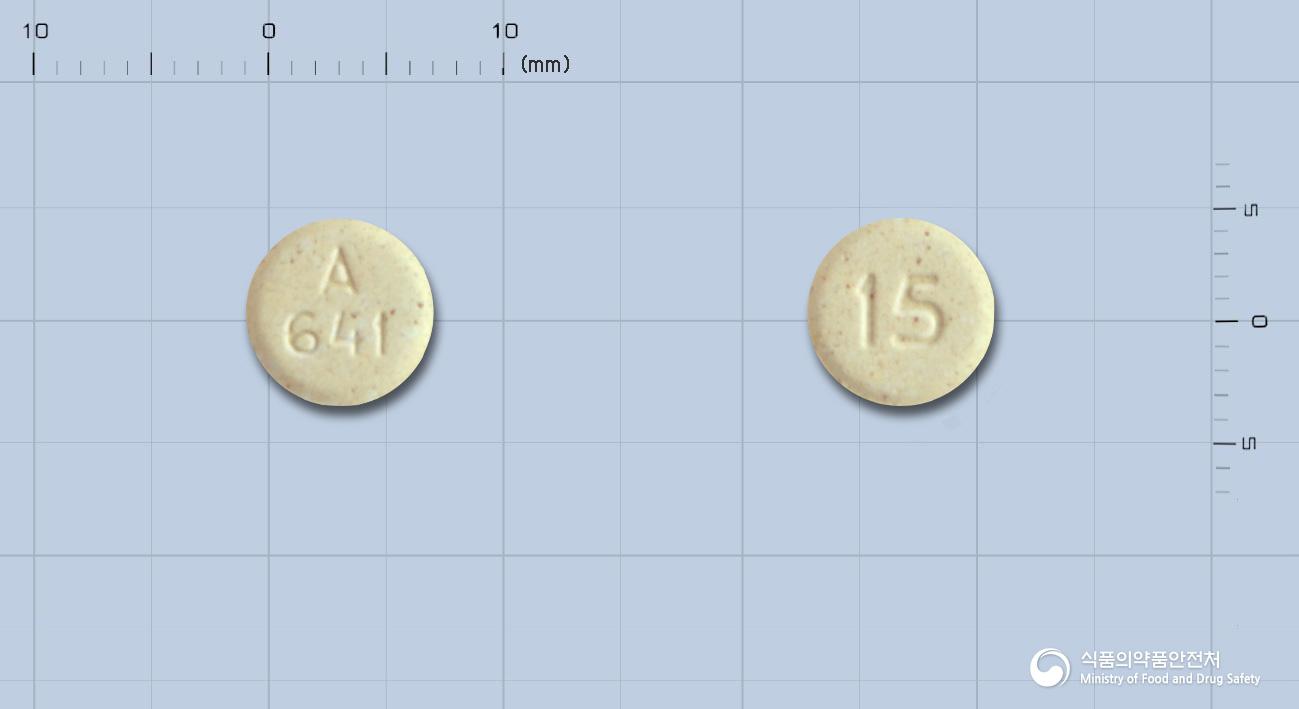 아빌리파이오디정15밀리그램(아리피프라졸)