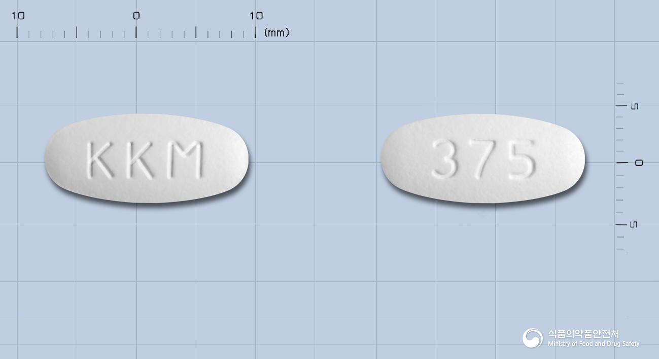 오메클정375밀리그램(아목시실린수화물·묽은클라불란산칼륨(2:1))