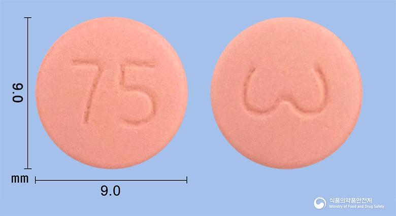피도그린정75mg(클로피도그렐황산염)