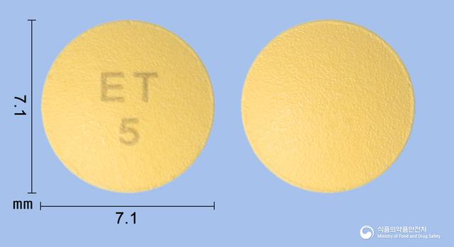 이텍스로수바스타틴칼슘정5mg