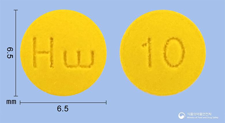 파비라졸정10밀리그램(라베프라졸나트륨)
