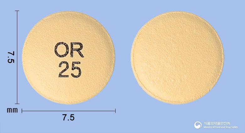 올로스타정20/5밀리그램(올메사르탄메독소밀, 로수바스타틴)