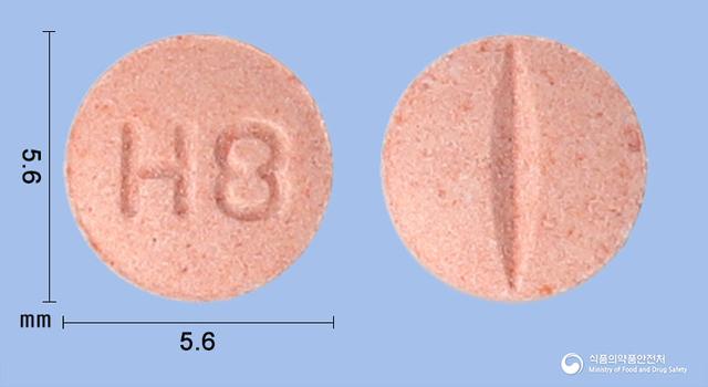 하이살탄정8mg(칸데사르탄실렉세틸)