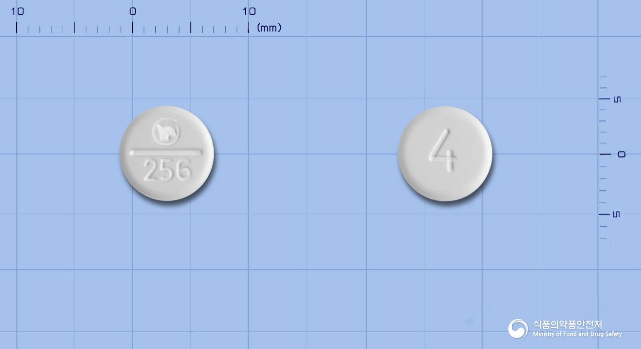 가스론엔구강붕해정4밀리그램(이르소글라딘말레산염)