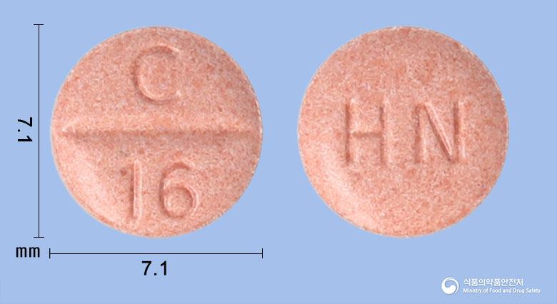 칸데라정16밀리그램(칸데사르탄실렉세틸)
