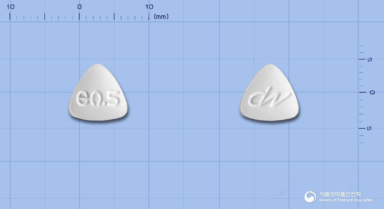 엔루드정0.5밀리그램(엔테카비르수화물)