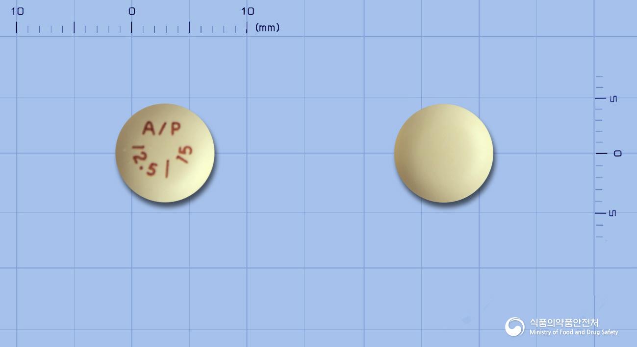 네시나액트정12.5/15밀리그램