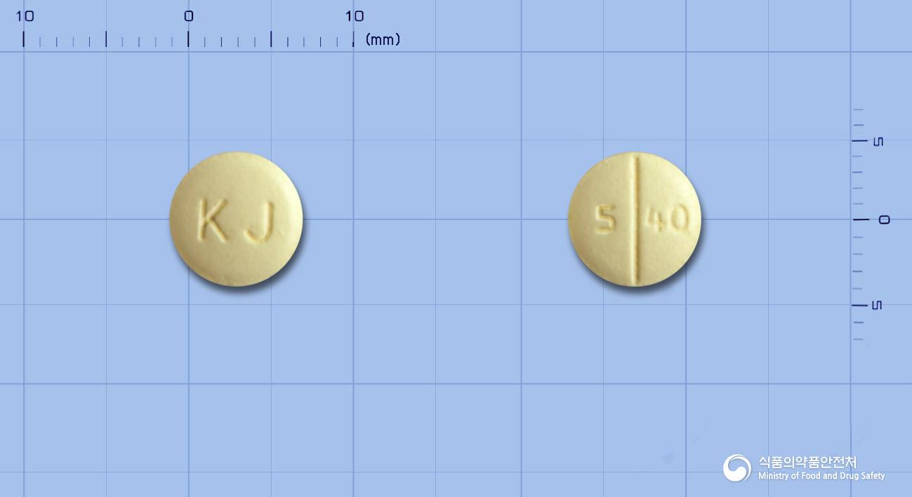 세비텍정5/40밀리그램