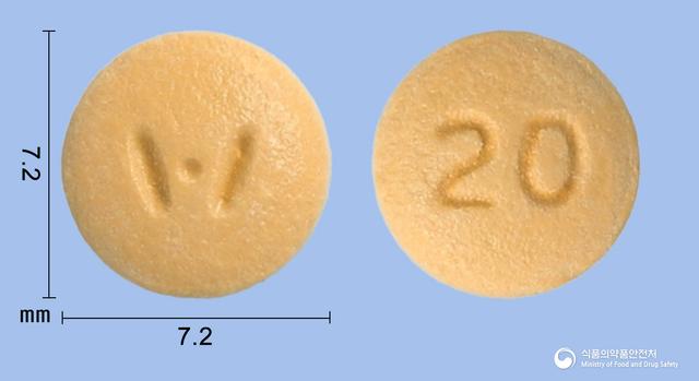 라베휴정20mg(라베프라졸나트륨)