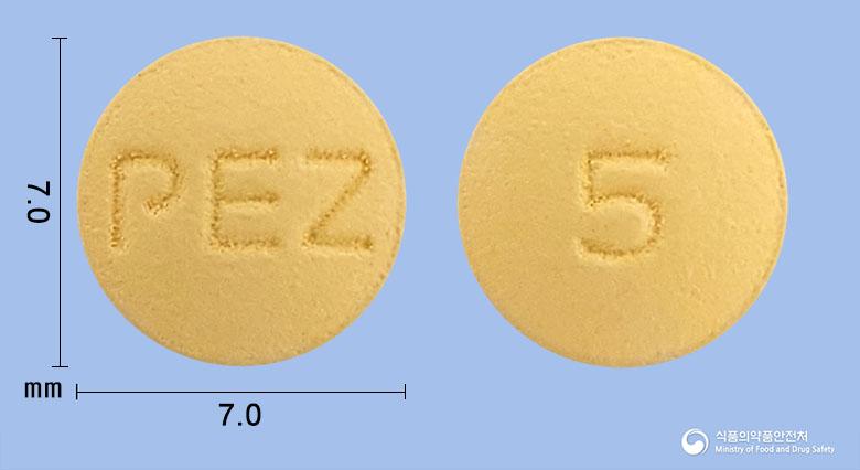알페질정5밀리그램(도네페질염산염)
