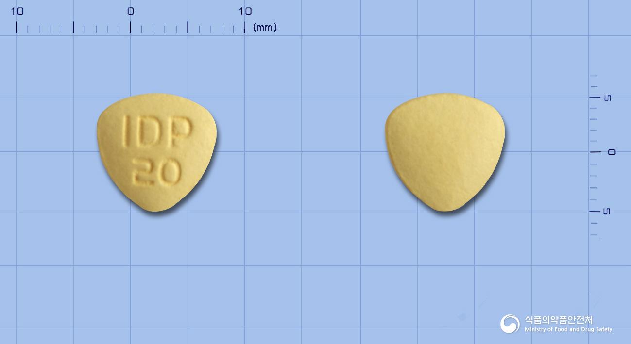 토네이드정20밀리그램(타다라필)