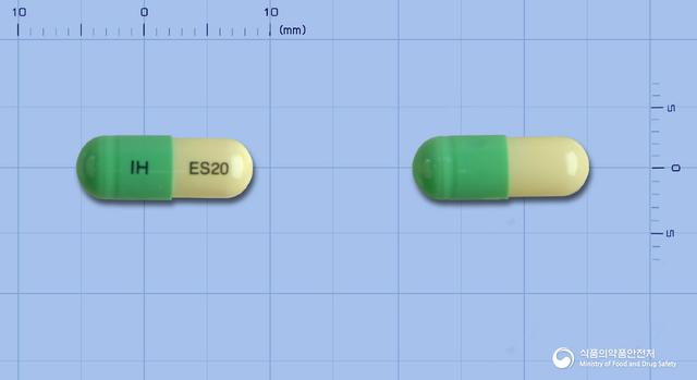 에소파졸캡슐20mg(에스오메프라졸마그네슘이수화물)