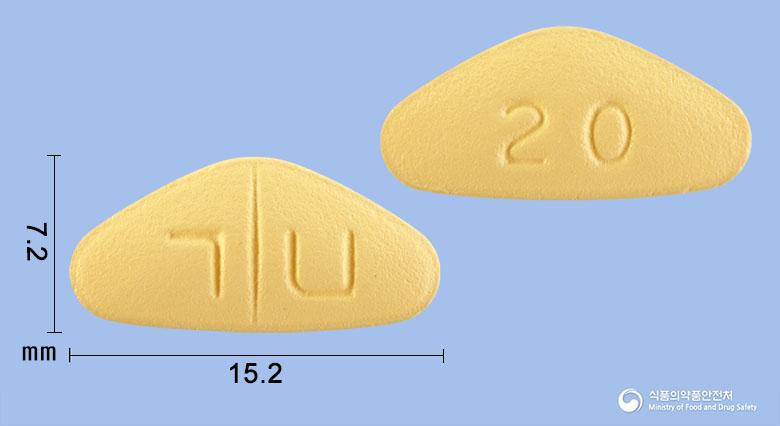 윕스정20밀리그램(타다라필)