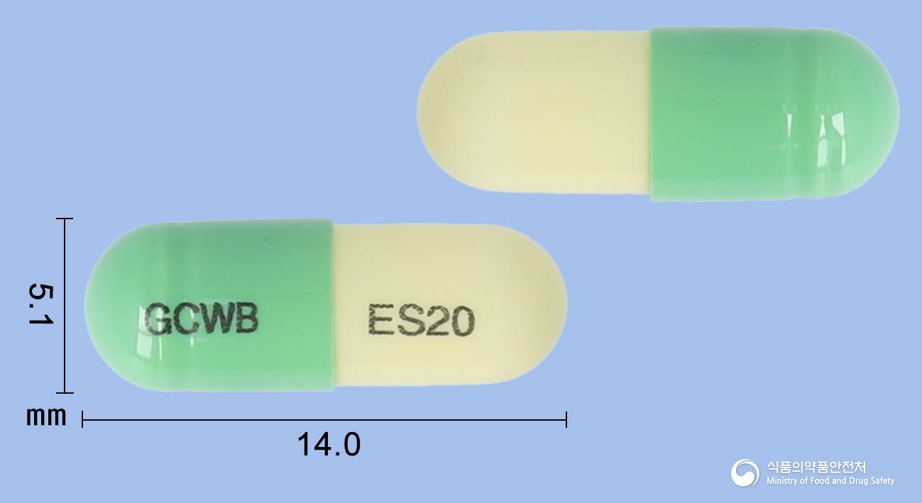 에스오졸캡슐20mg(에스오메프라졸마그네슘이수화물)