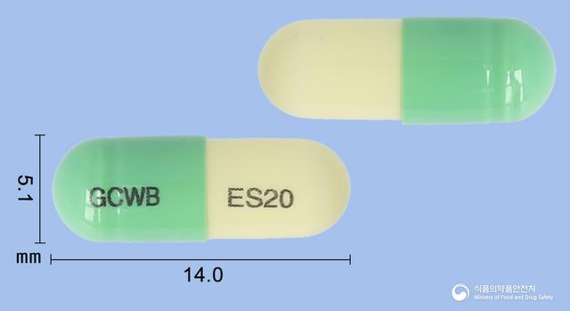 에스오졸캡슐20mg(에스오메프라졸마그네슘이수화물)