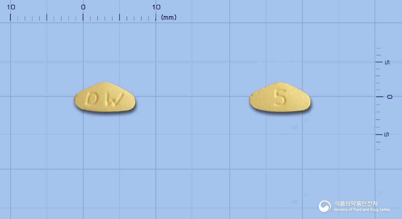 타오르정5밀리그램(타다라필)