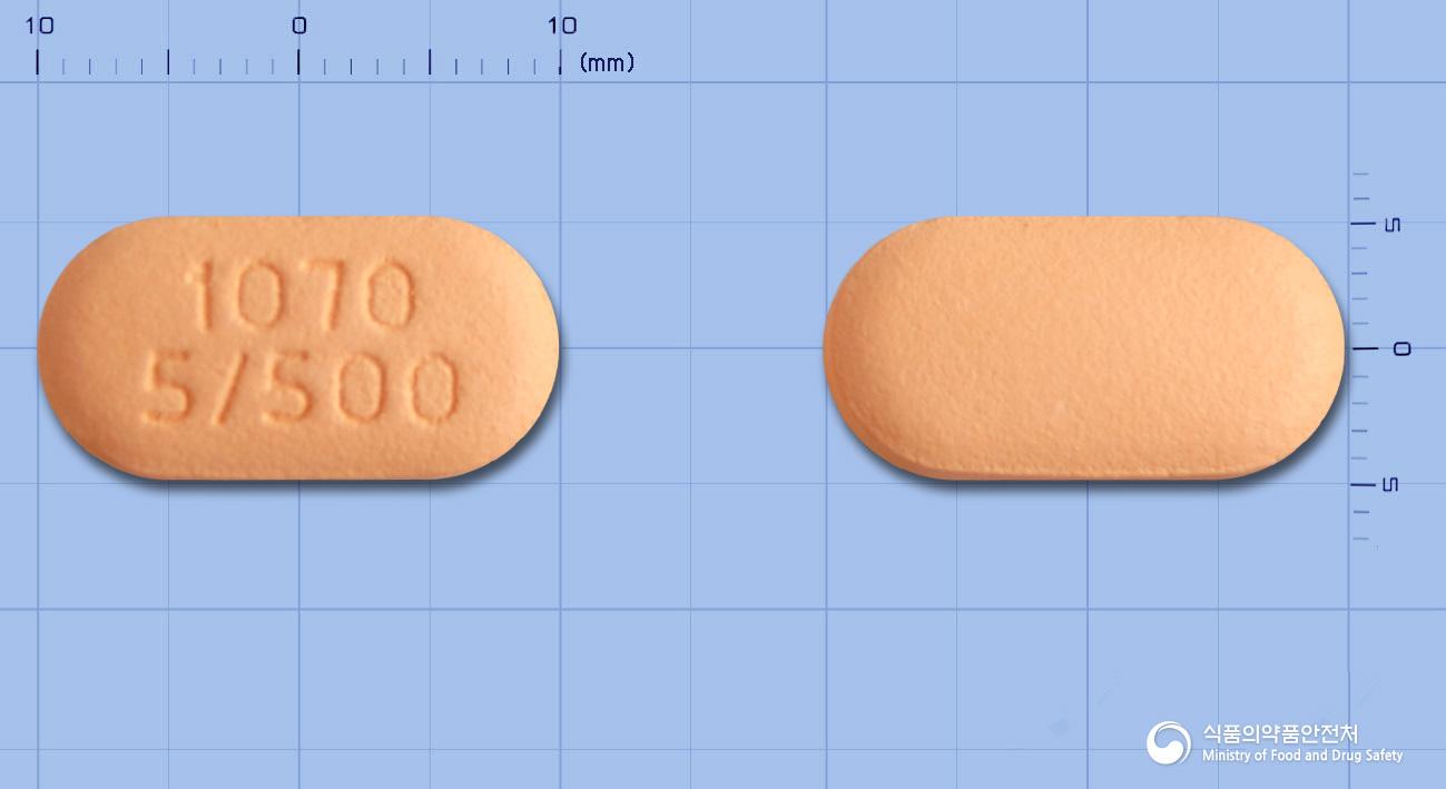 직듀오서방정5/500밀리그램