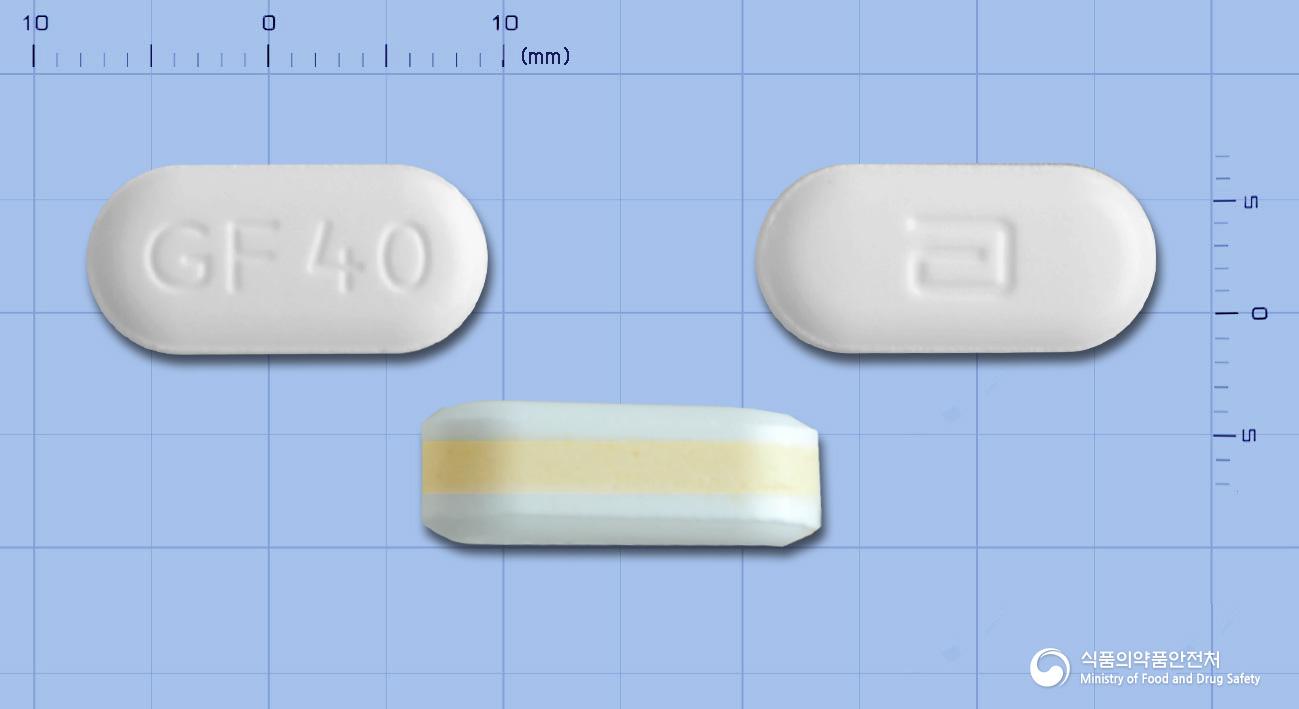 가나플럭스정40/1100밀리그램