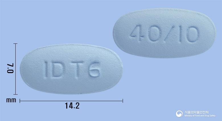 텔로스톱정40/10밀리그램