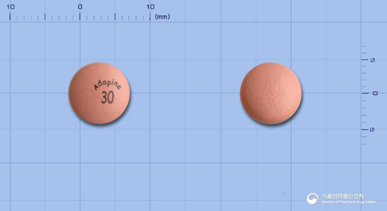 아다핀오스모서방정30밀리그램(니페디핀)