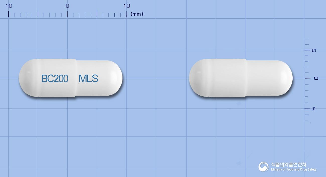 뮤코레스캡슐200밀리그램(아세틸시스테인)