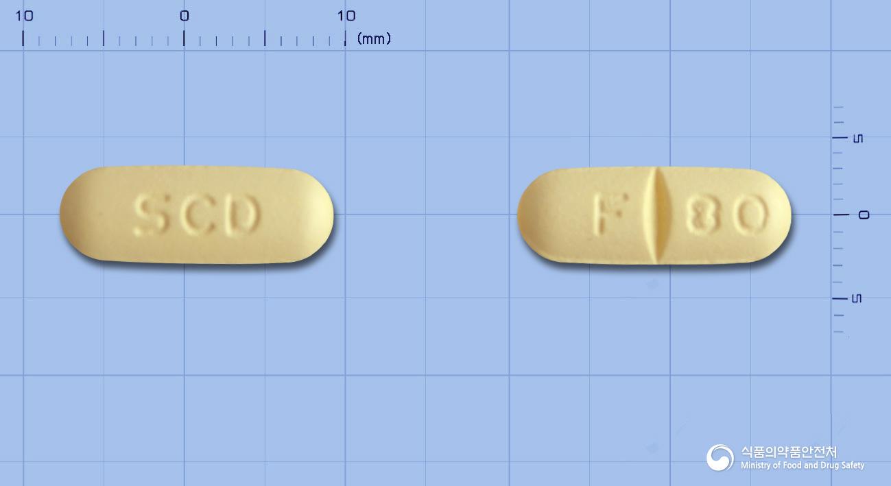 페록스정80밀리그램(페북소스타트)