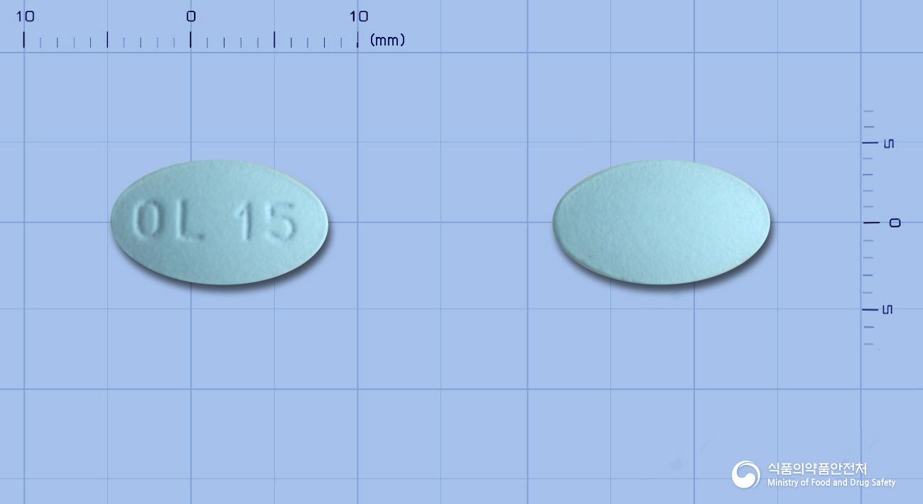 테바올란자핀정15밀리그램