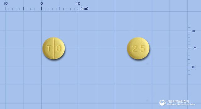 토피칸정25밀리그람(토피라메이트)