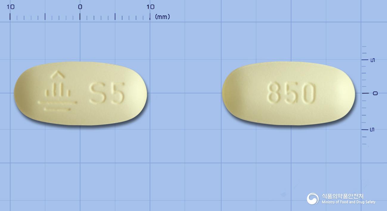 자디앙듀오정5/850밀리그램