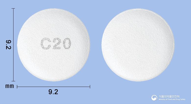 크레아진플러스정10/20mg - 영진약품(주) - 성분 에제티미브, 로수바스타틴칼슘