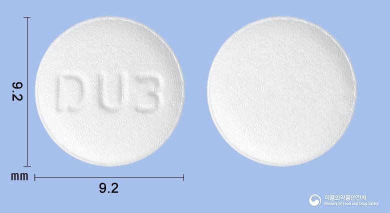 듀오로반정10/20밀리그램(에제티미브(미분화), 로수바스타틴칼슘)