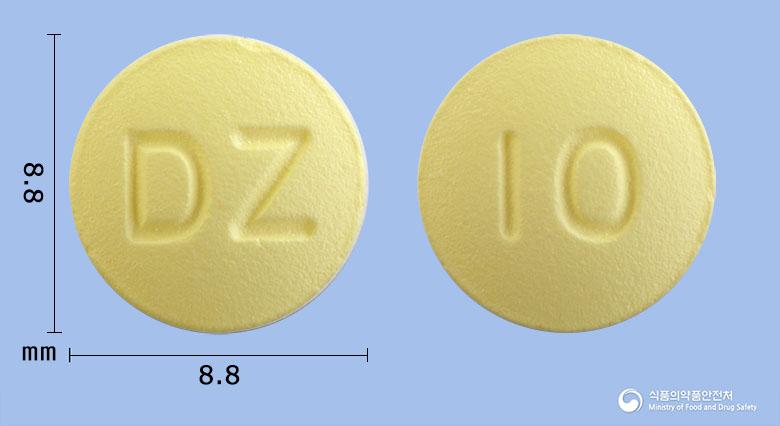 제뉴파마도네페질염산염정10밀리그램