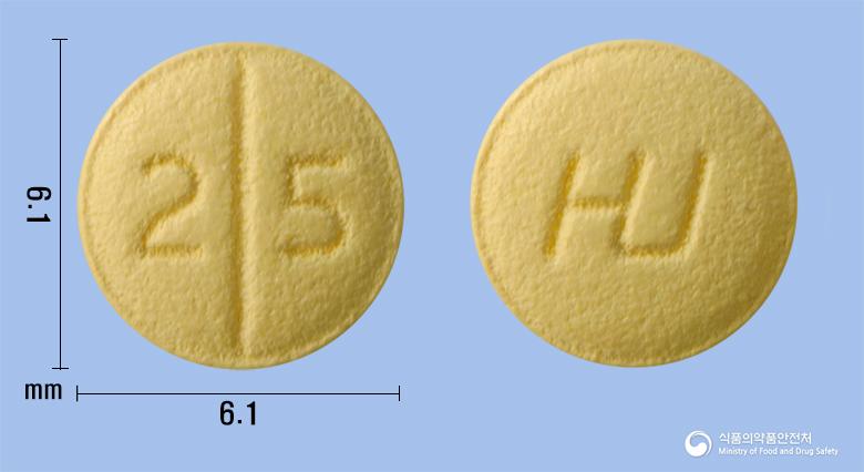 토팔라스정25밀리그램(토피라메이트)