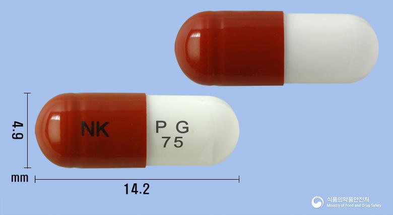 넥리카캡슐75mg(프레가발린)