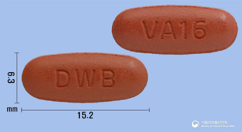 디오브이플러스정160/12.5mg
