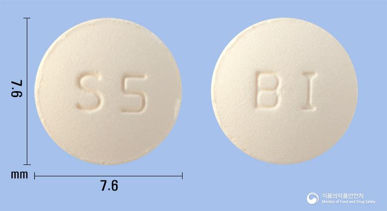 솔리콘정5mg(솔리페나신숙신산염)