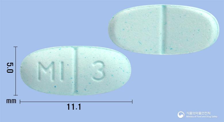 명세핀정3밀리그램(독세핀염산염)