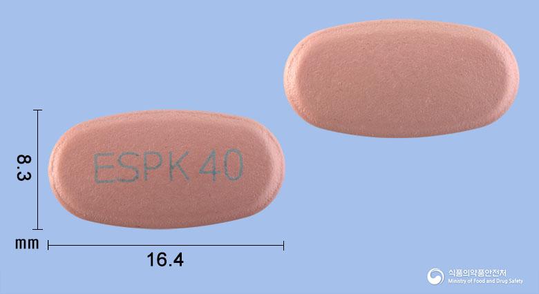 엠디에소파크정40밀리그램(에스오메프라졸마그네슘이수화물)