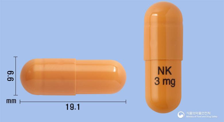넥티민캡슐3mg(리바스티그민타르타르산염)